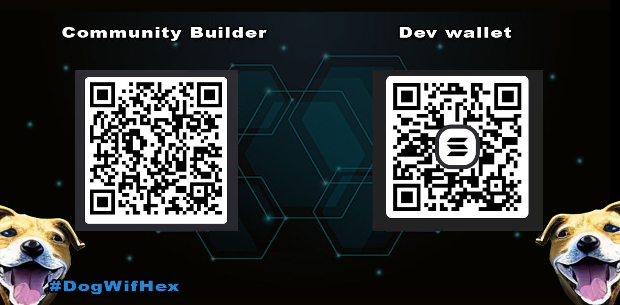 DogWifHex Dev & community wallet addresses